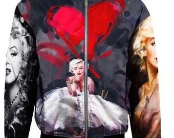 marilyn monroe bomber jacket