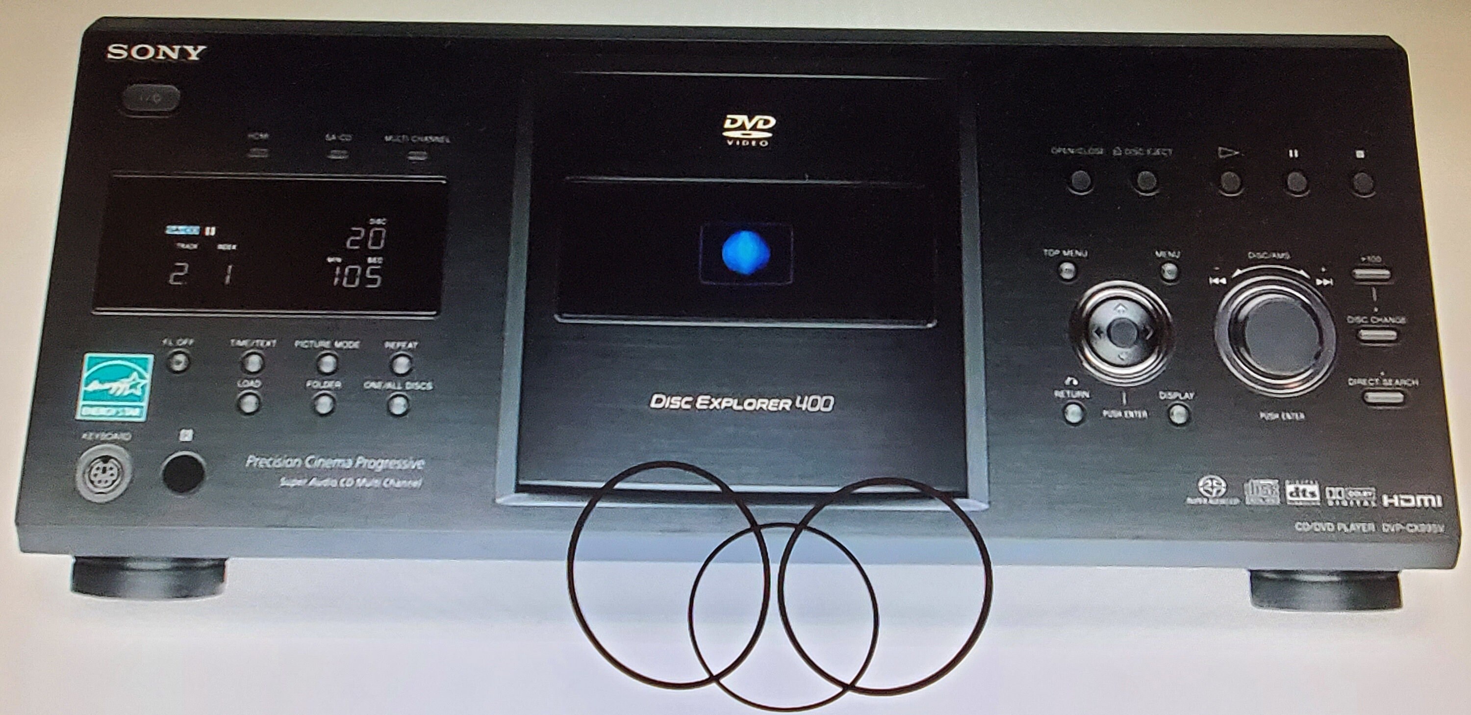 Sony DVPCX995V 400 CD Dvd Changer 3 Belt Set CD Changer Etsy