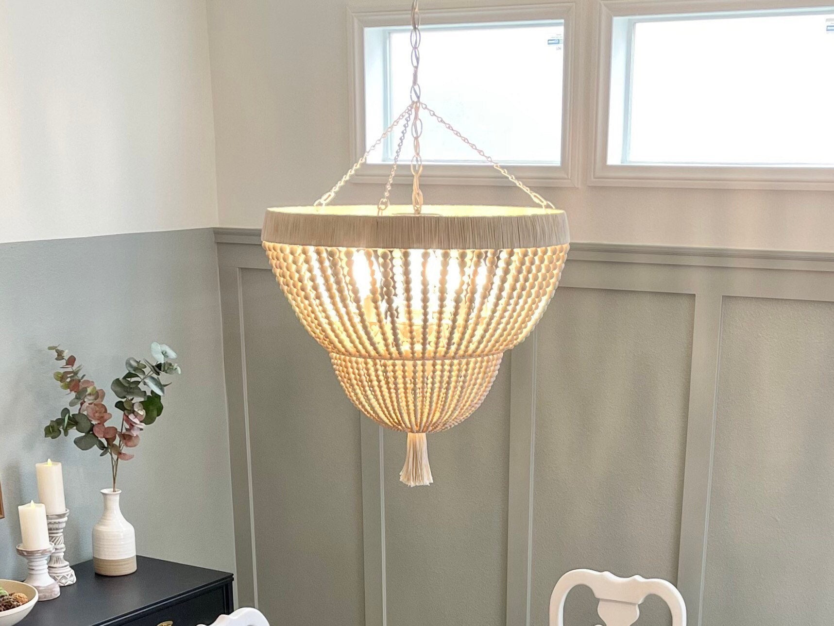 Safavieh 2024 beaded chandelier