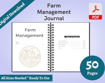 Homestead Planner Printable Pages Farm Planner Homesteading Planner Farm Planner Farm Income Planner Farm Livestock Tracker Expense Tracker