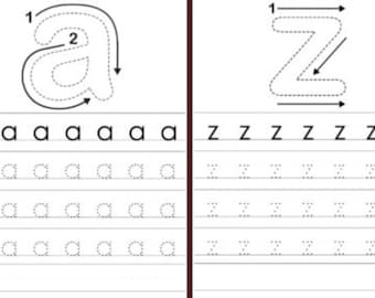 26 Printable Alphabet Letter Sounds Worksheets Preschool KDG Phonics preschool education daycare learning preschool curriculum homeschool