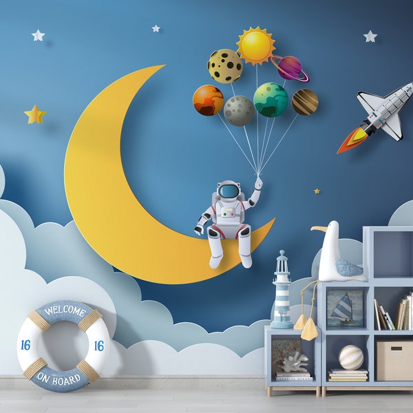 Space Wallpaper Etsy