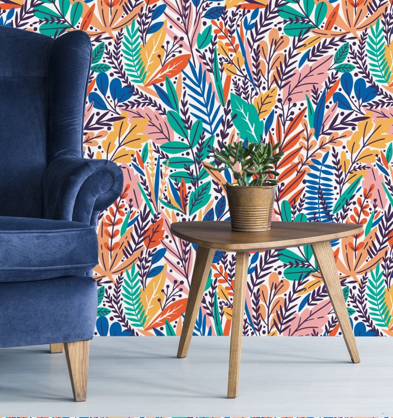 Removable Wallpapertemporary Wallpaperpeel Stick Etsy