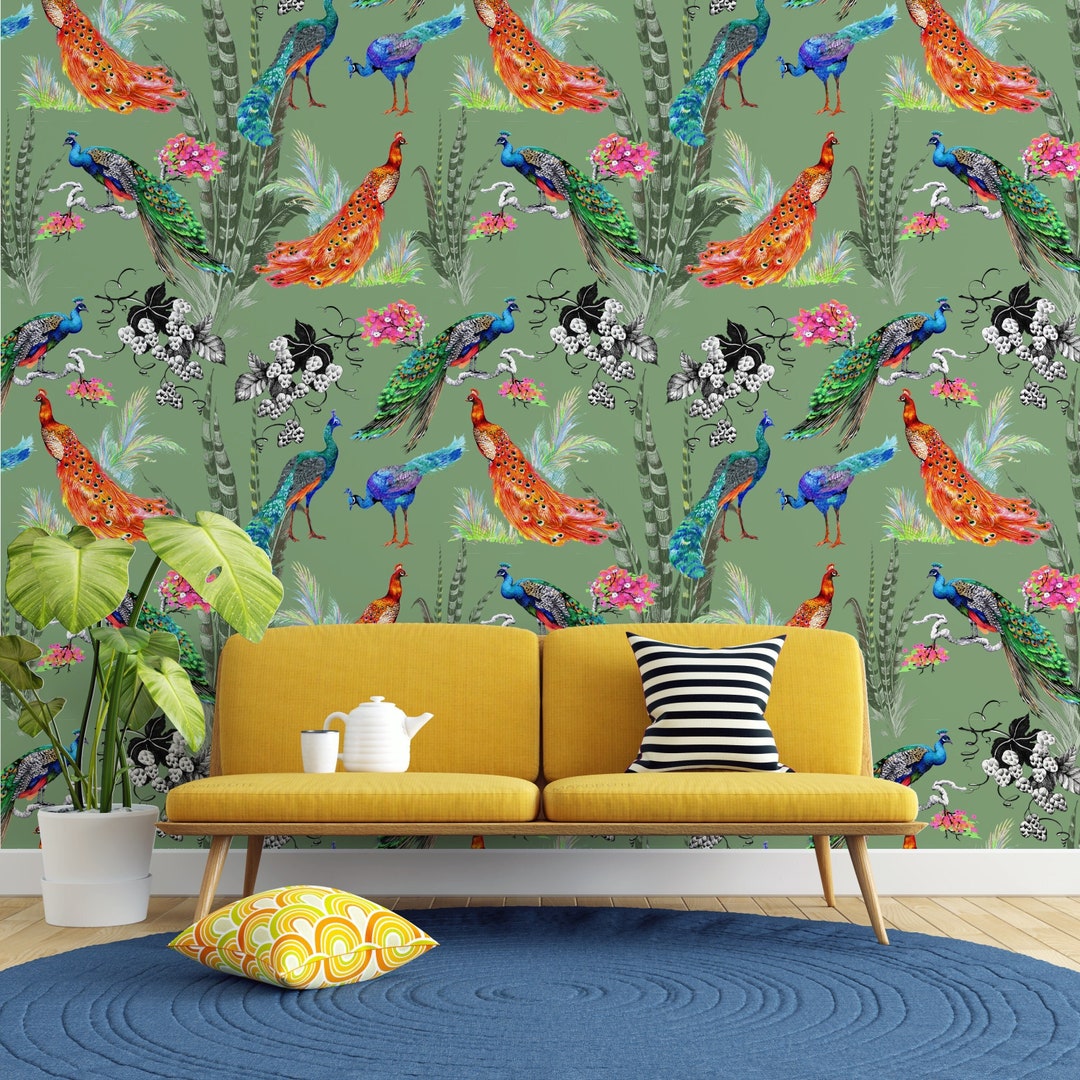 Removable Wallpaper Self Adhesive Temporary Wallpaper Peel and Etsy