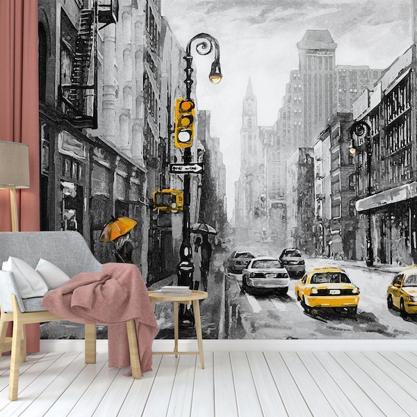 Removable Wallpaper London Etsy