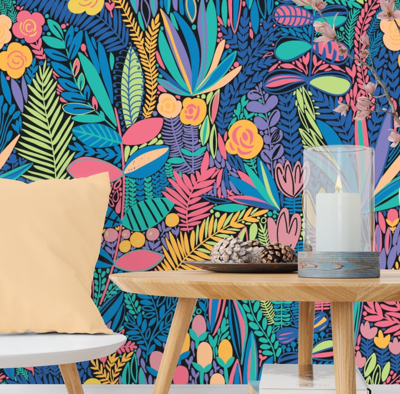 Removable Wallpaper Self Adhesive Temporary Wallpaper Peel and Etsy