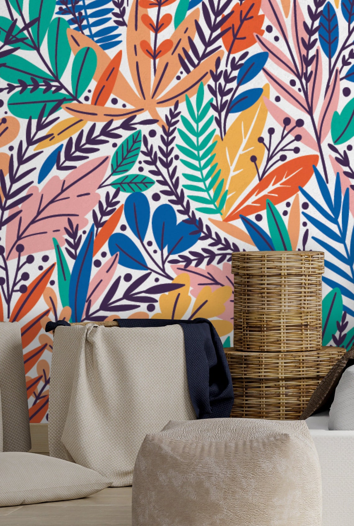 Removable Wallpapertemporary Wallpaperpeel Stick Etsy