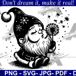 Christmas elf Dxf, Svg, Pdf, Png