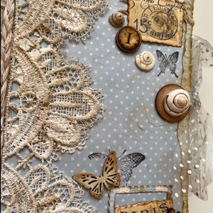 Shabby Chic Notebook Handmade Notebook Gift Rustic Journal - Etsy
