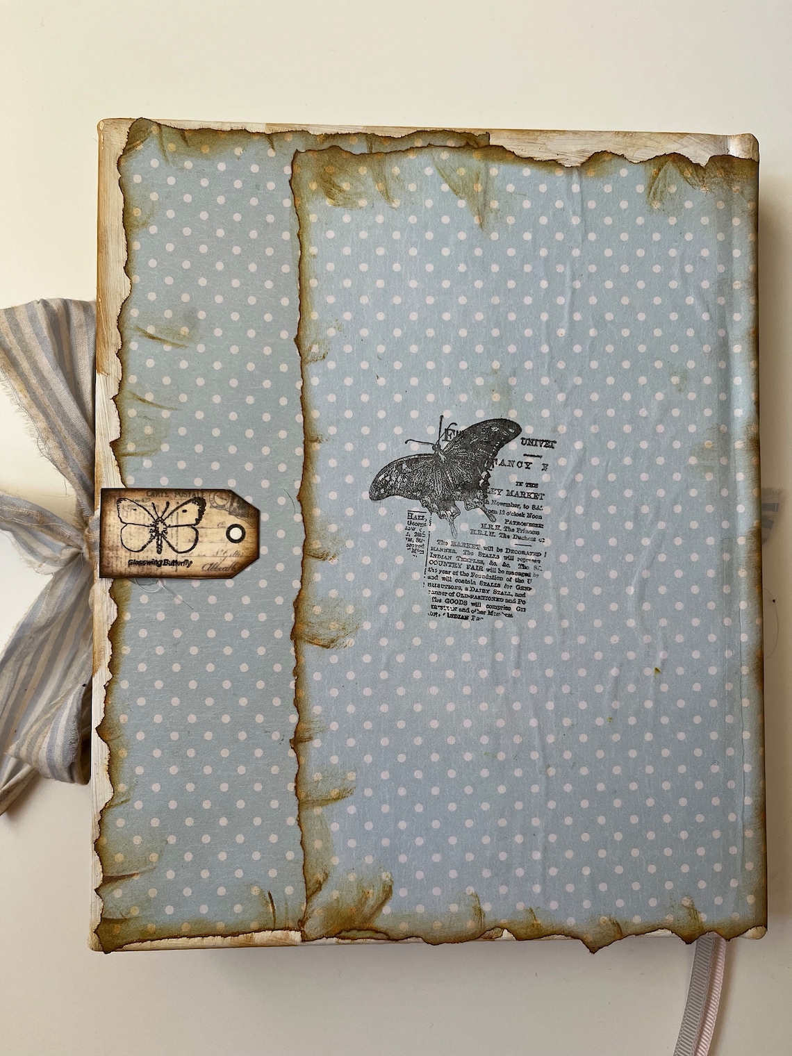 Rustic Notebook Style Shabby Chic Notebook Handmade Notebook Rustic Journal Gift - Etsy UK
