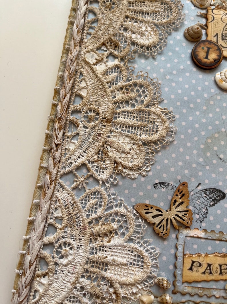 Shabby Chic Notebook Handmade Notebook Gift Rustic Journal - Etsy