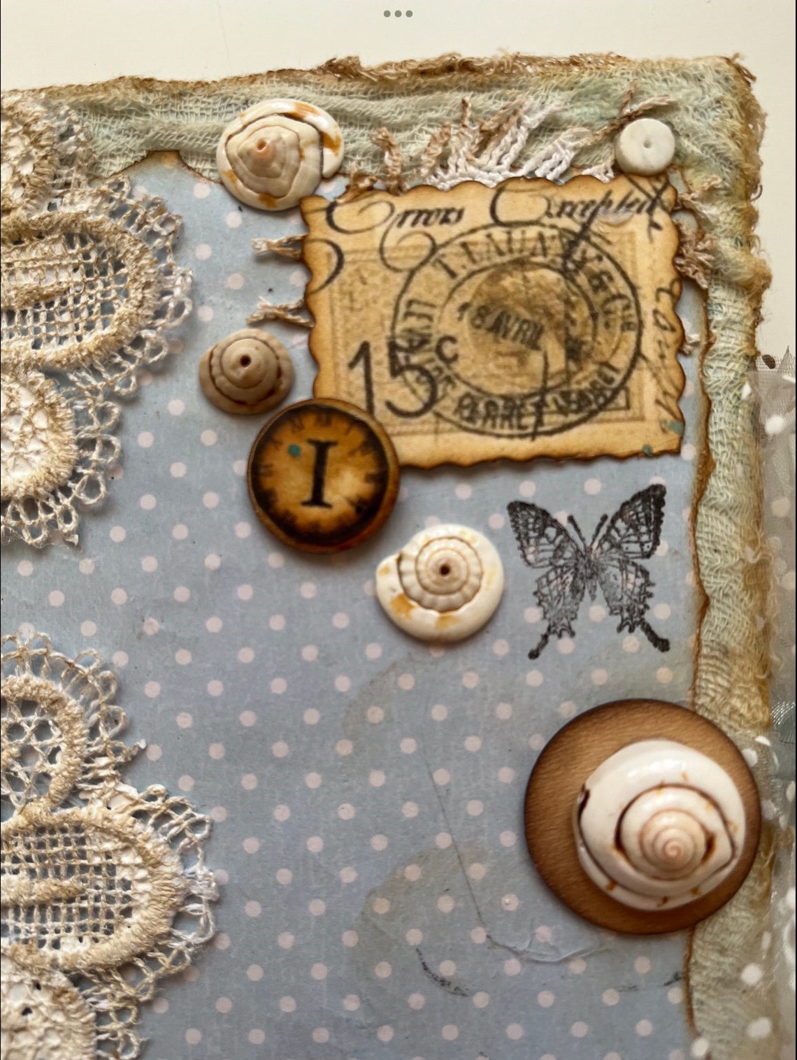 Shabby Chic Notebook Handmade Notebook Gift Rustic Journal - Etsy