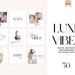 Luxury Canva Templates | Rich Aesthetic Instagram Templates | White Luxe Social media templates Canva | Boujee Templates | Fashion Templates 
