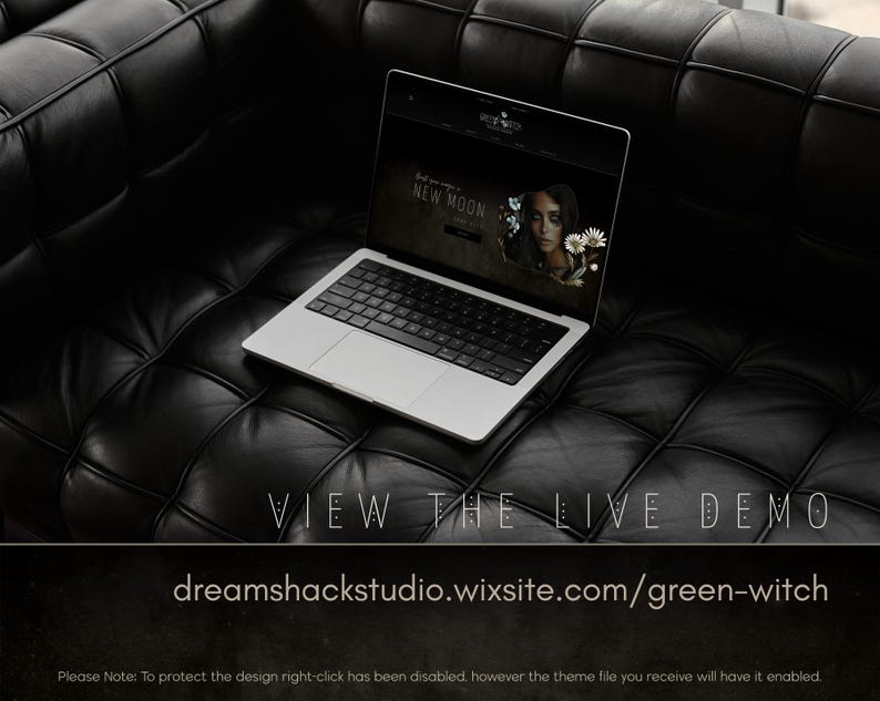 wix website template herbarium, herbalist website, herbalism website, wix for herbalist, wix for witches