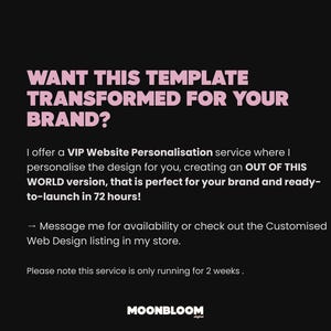 Luxury Squarespace Website Template: Fashion, Beauty, Photography image 9