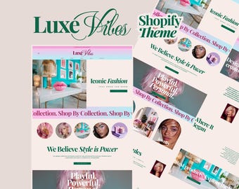 Luxe Pastel Shopify Theme designed for Beauty, Fashion, Accessories, Candles, Homewares, Lifestyle Brands - By Dreamshack
