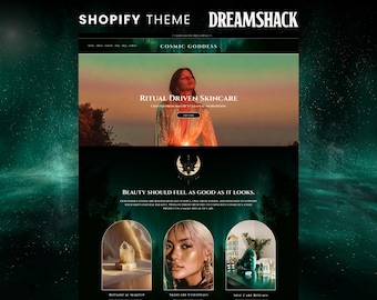 Magical Ecommerce Website Template by Dreamshack