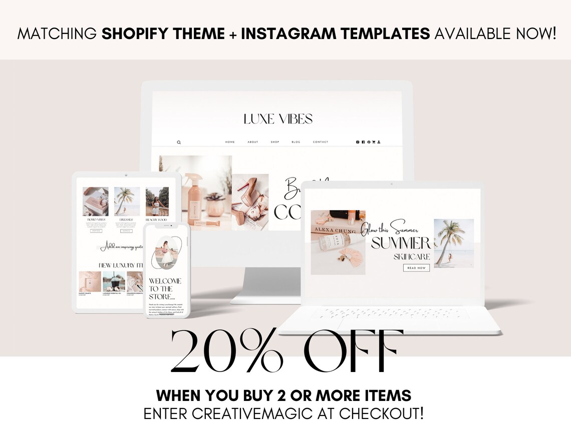 Aesthetic Email Signature Luxe Email Signature Template Etsy