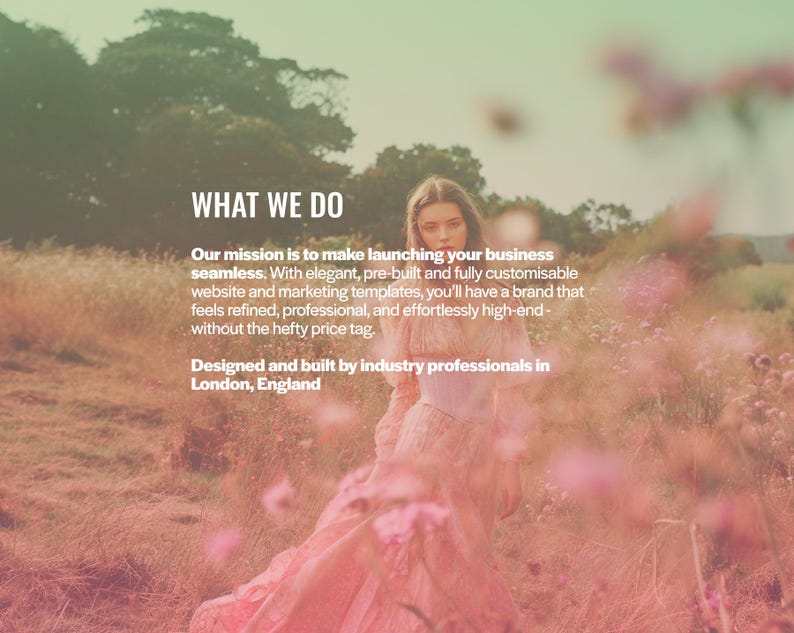 Cottagecore Shopify Theme, Floral Website Design, Floral Branding, Cottagecore Aesthetic Website, MoonBloom - previously Dreamshack image 10