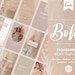 Instagram story templates | Boho Stories | Canva templates | Canva blogger templates | Stories templates 