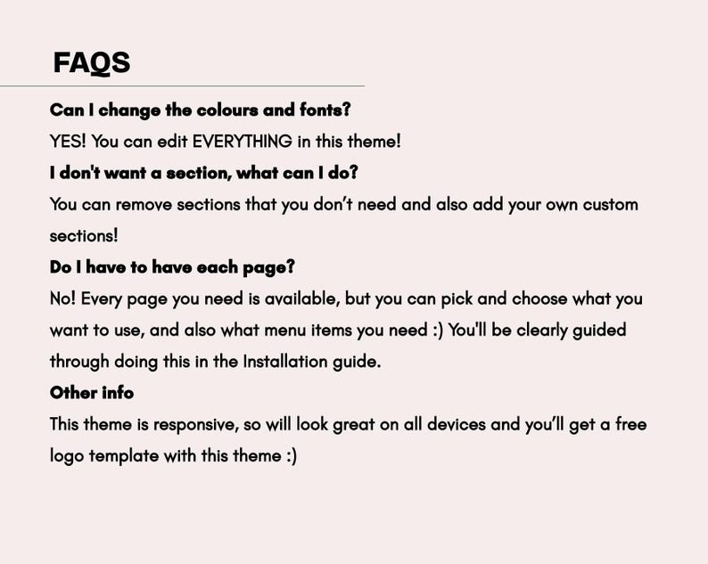 Feminine Shopify Theme, Pink and white Shopify Store, Shopify Theme for Fashion, Contemporary Shopify Design, Fashion Website