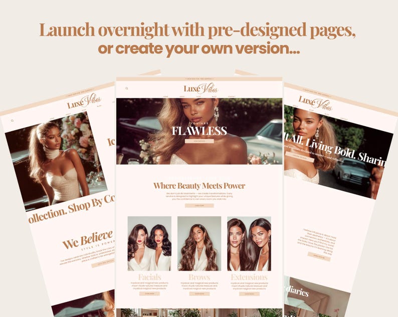 squarespace template
luxe website design
bold website template
editorial web design
rich girl aesthetic
old money website
luxury brand website
fashion store template
beauty services site
coach website template
photographer website
interior design website
agency website template
virtual assistant site
gold cream website