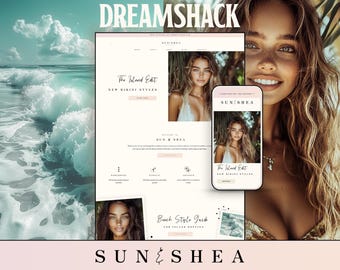 Boho Boutique Shopilly Theme: Anpassbares Website Design