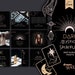 Spiritual Black Instagram Post Templates | Mystical Canva Templates | Dark Instagram | Magical Quote | Tarot Reader | Astrology | Zodiac 