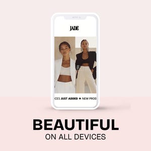 Feminine Shopify Theme, Pink and white Shopify Store, Shopify Theme for Fashion, Contemporary Shopify Design, Fashion Website