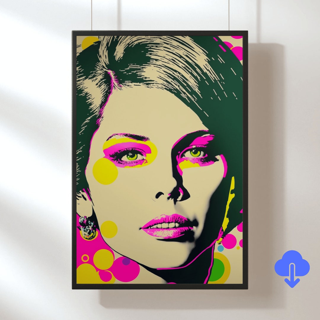 Domestic Bliss Comic Style Modern Pop Art Etsy