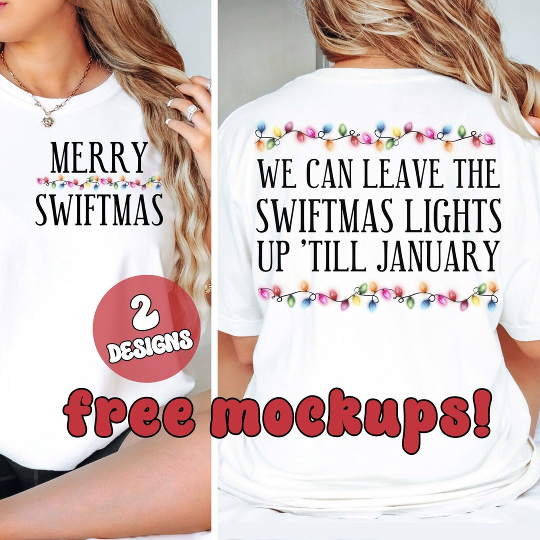 We Can Leave the Christmas Lights up 'till January PNG Etsy
