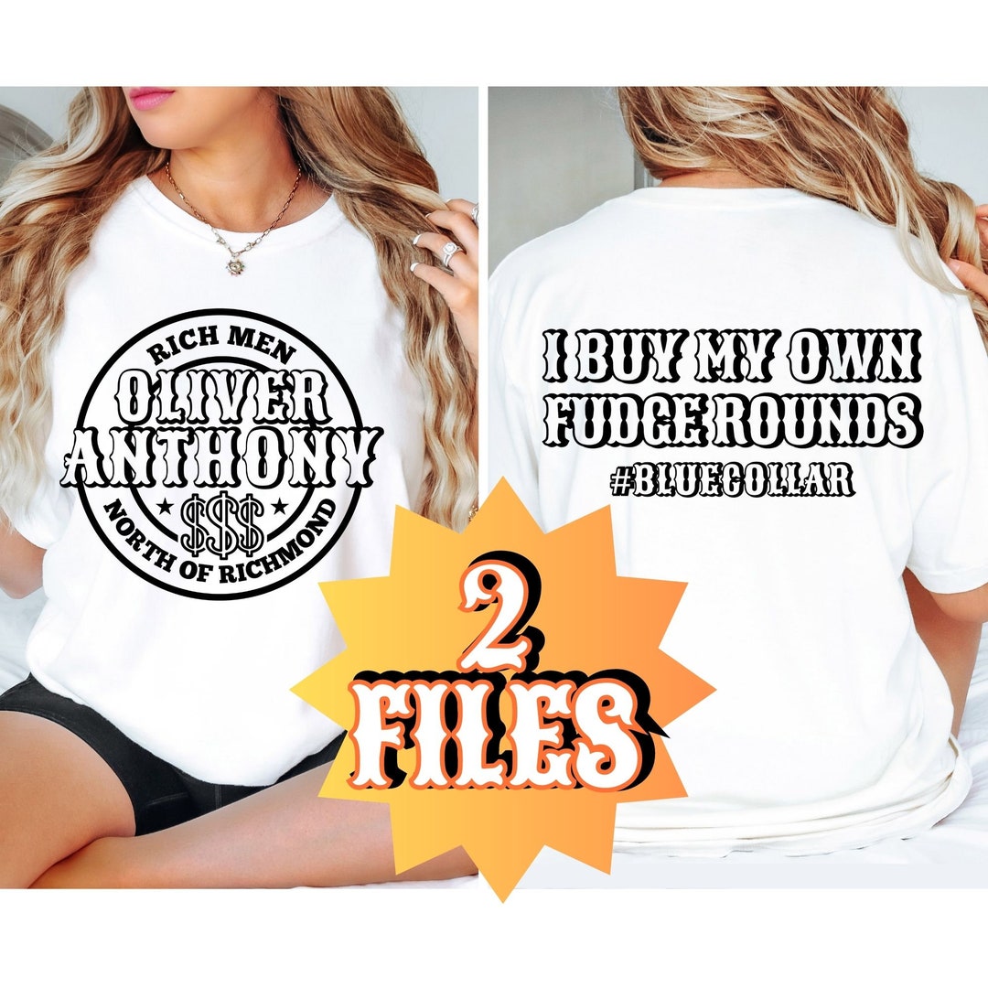I Buy My Own Fudge Rounds SVG, Richmond Virginia Shirt, Blue Collar