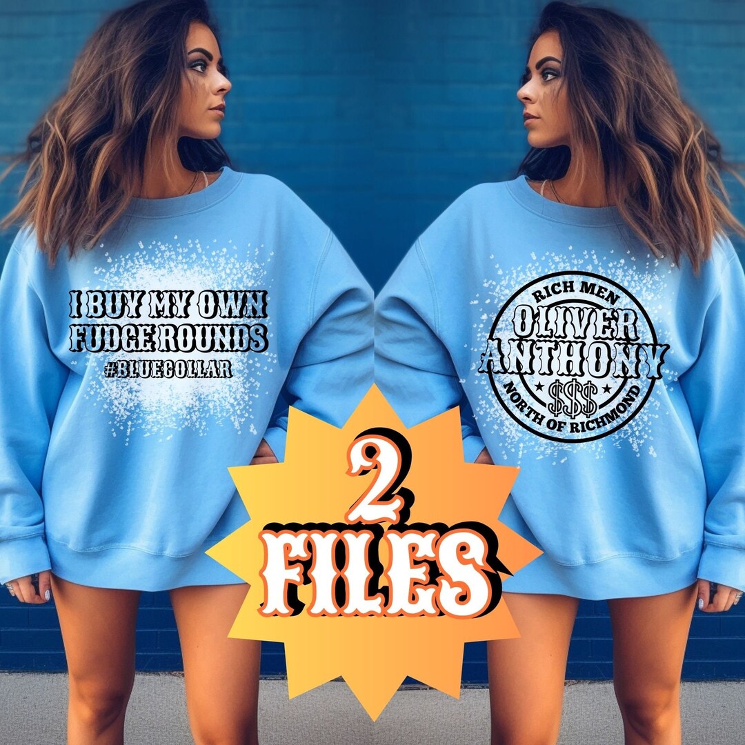 I Buy My Own Fudge Rounds SVG, Richmond Virginia Shirt, Blue Collar