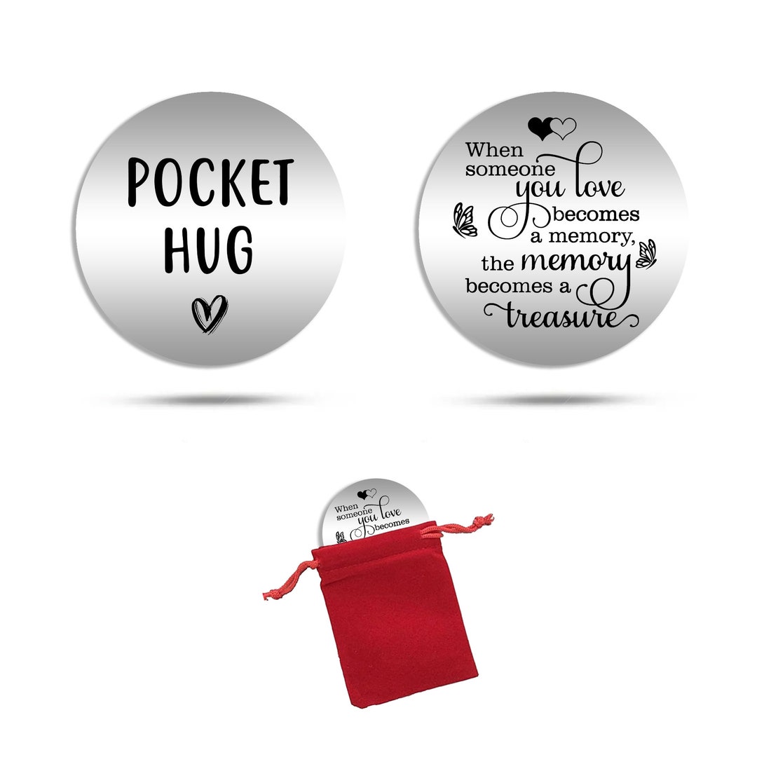Pocket Hug Token Long Distance Keepsake the Memory a Treasure