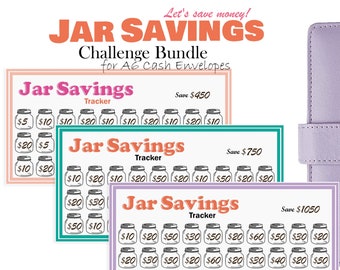 Savings Jar Printable - Etsy