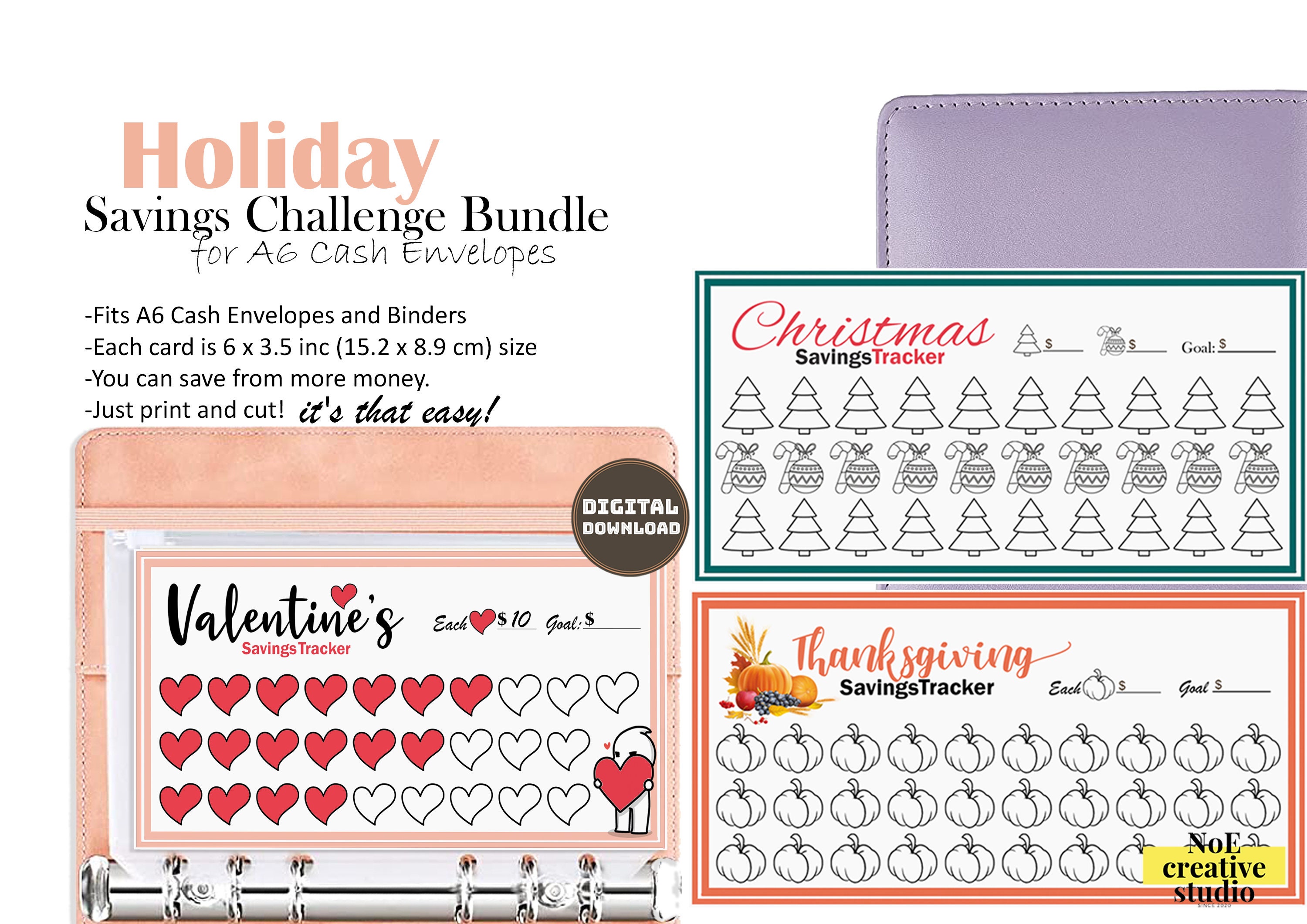 Bundle Minimalist Printable A6 Savings Challenge Bundle A6 Tracker A6 Cash  Envelope System Cash Stuffing A6 Money Challenge A6 Budget Binder -   Canada