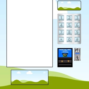 Vending Machine Editable Template - Editable Vending Machine, Graduation Box Template, Vending Template, Editable Design, Graduation Gift