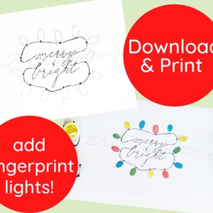 Kids Christmas craft, Christmas Art, Fingerprint art