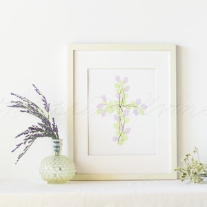 Download digital, arte cruzada, arte com impressão digital, decoração de parede, presente para professor, presente para mãe, arte de berçário, arte de quarto infantil