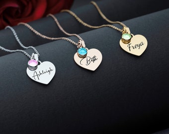 FANCIME Joyas De Piedra Natal Para Mujer, Aretes De Plata De Ley, Collar Con Dije De