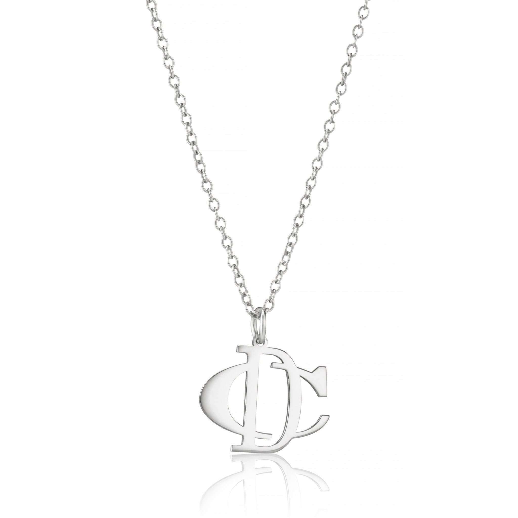 Personalized Initial Couple Pendant, Name Necklace Monogram, Custom Jewellery, Gift Women Men Gift for Wedding, Birthday Gift for Her