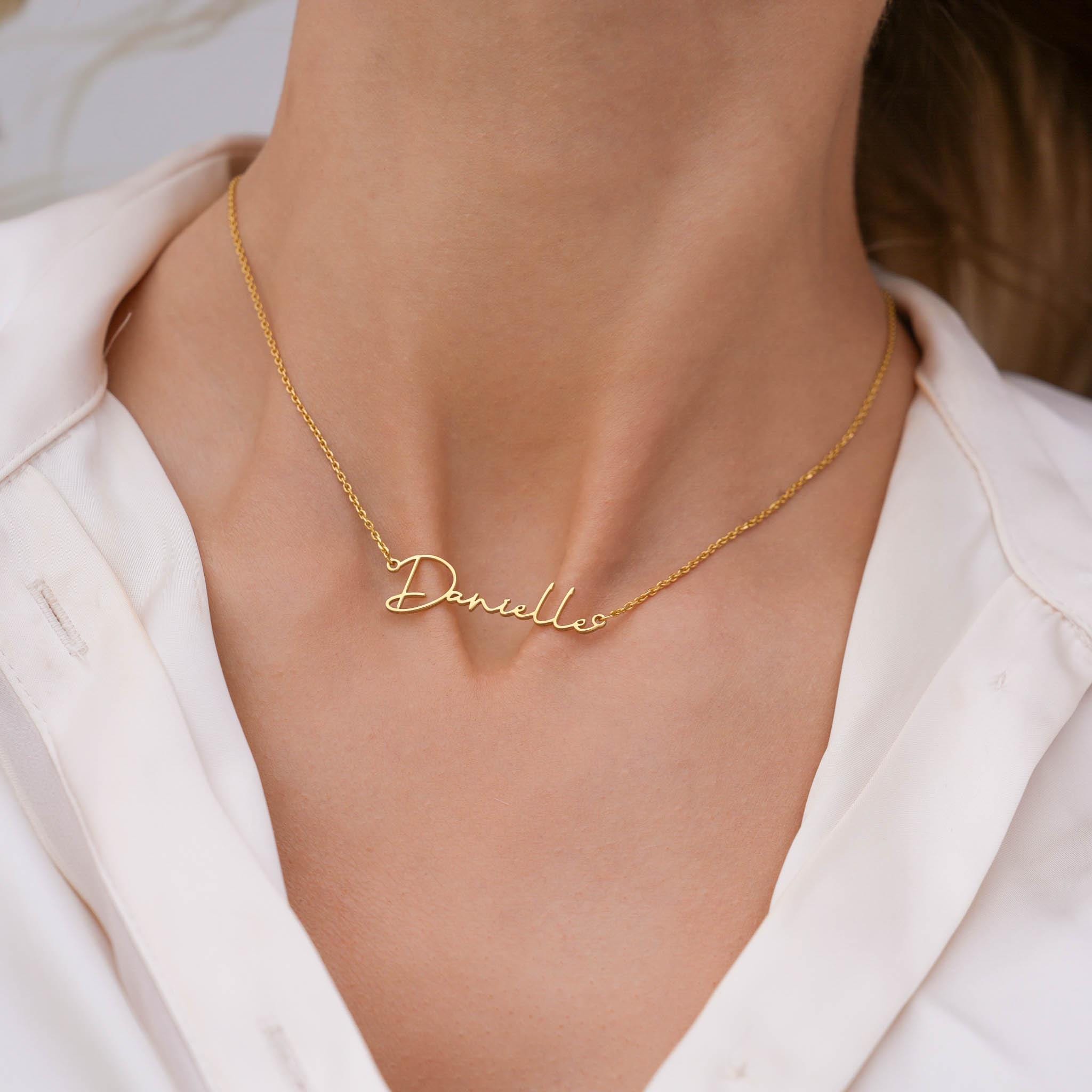 Pieces - Collana Placcata Oro 18 K Con Pendente E Confezione Regalo - Foto 6