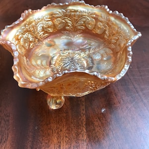Fenton Butterfly Carnival Glass - Etsy
