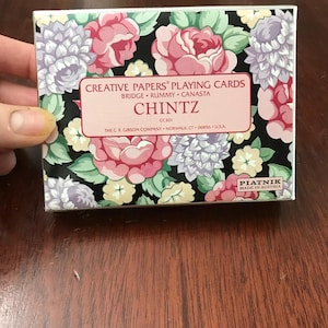 Chinz Double Deck of Playing Cards Piatnik Made in Austria