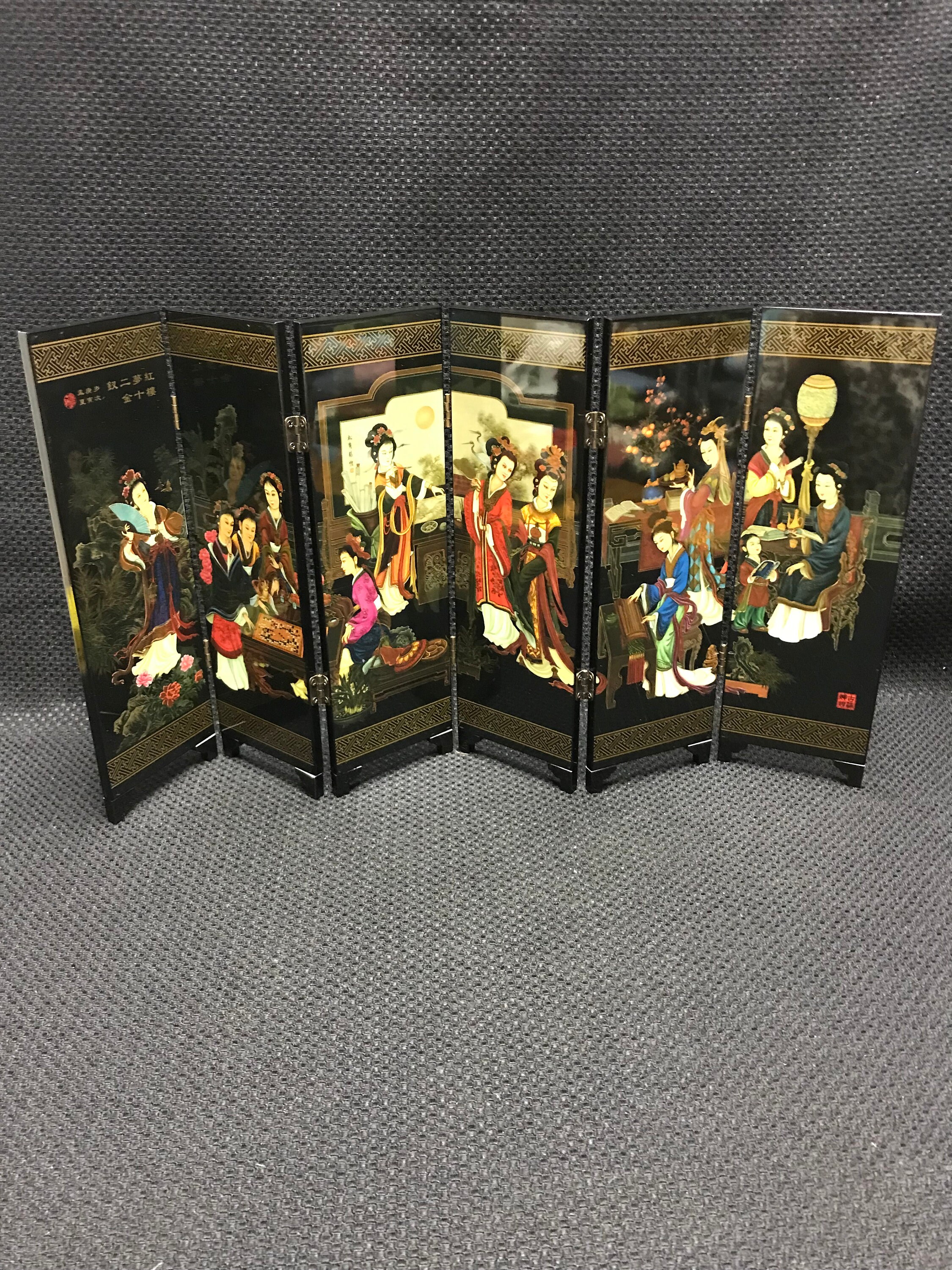 Twelve Beauties of Jinling “dream of Red Mansions” Chinese Black