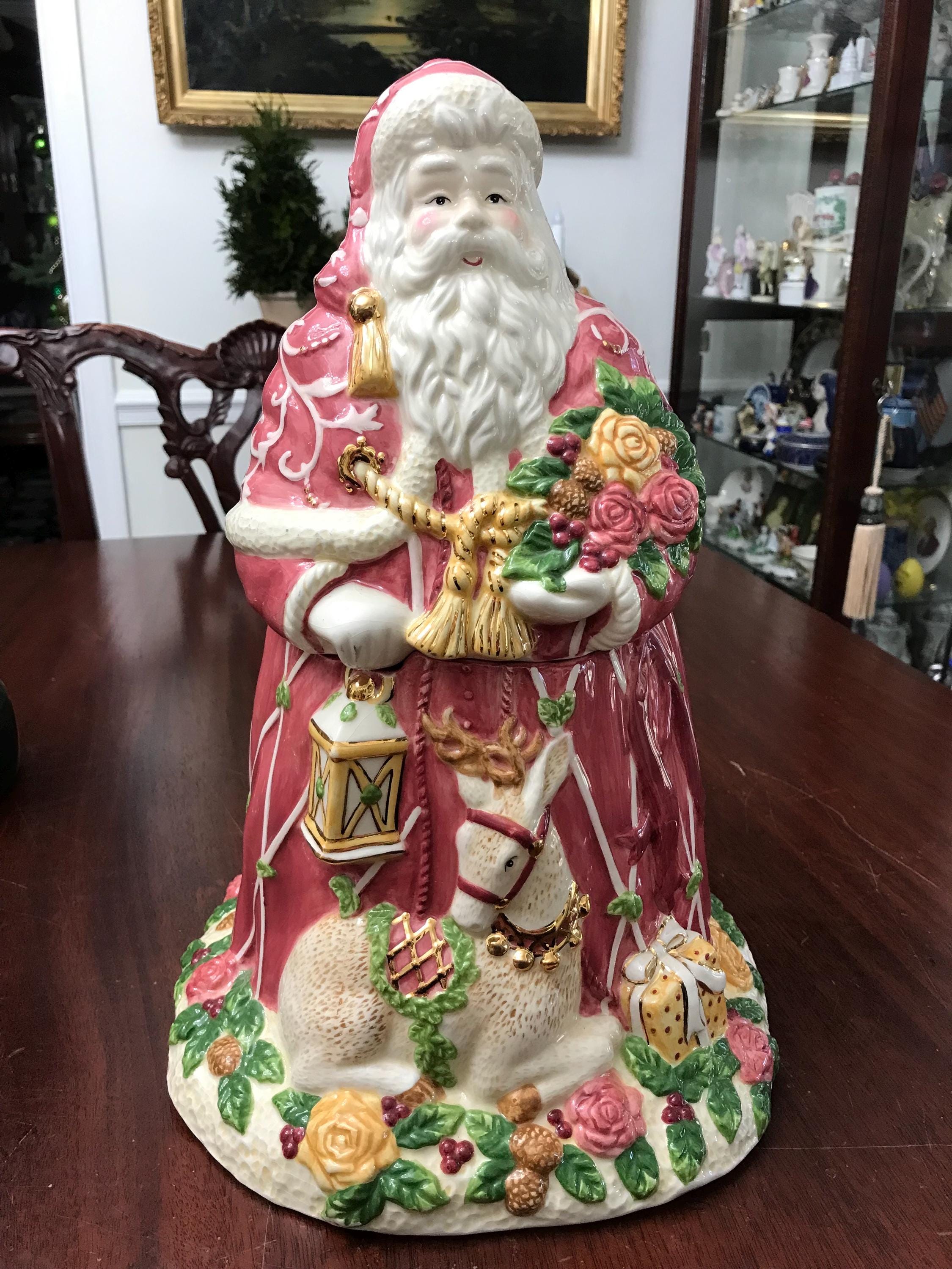 ビンテージ サンタクロース クッキージャー EMPIRE Old Santa Cookie Jar - Etsy