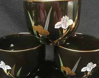 Set of 6 Vtg Paul Sebastian Cut Crystal Mugs/tankards - Etsy