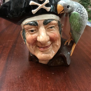 Royal Doulton Large Toby Jug D6335 “Long John Silver” 1951