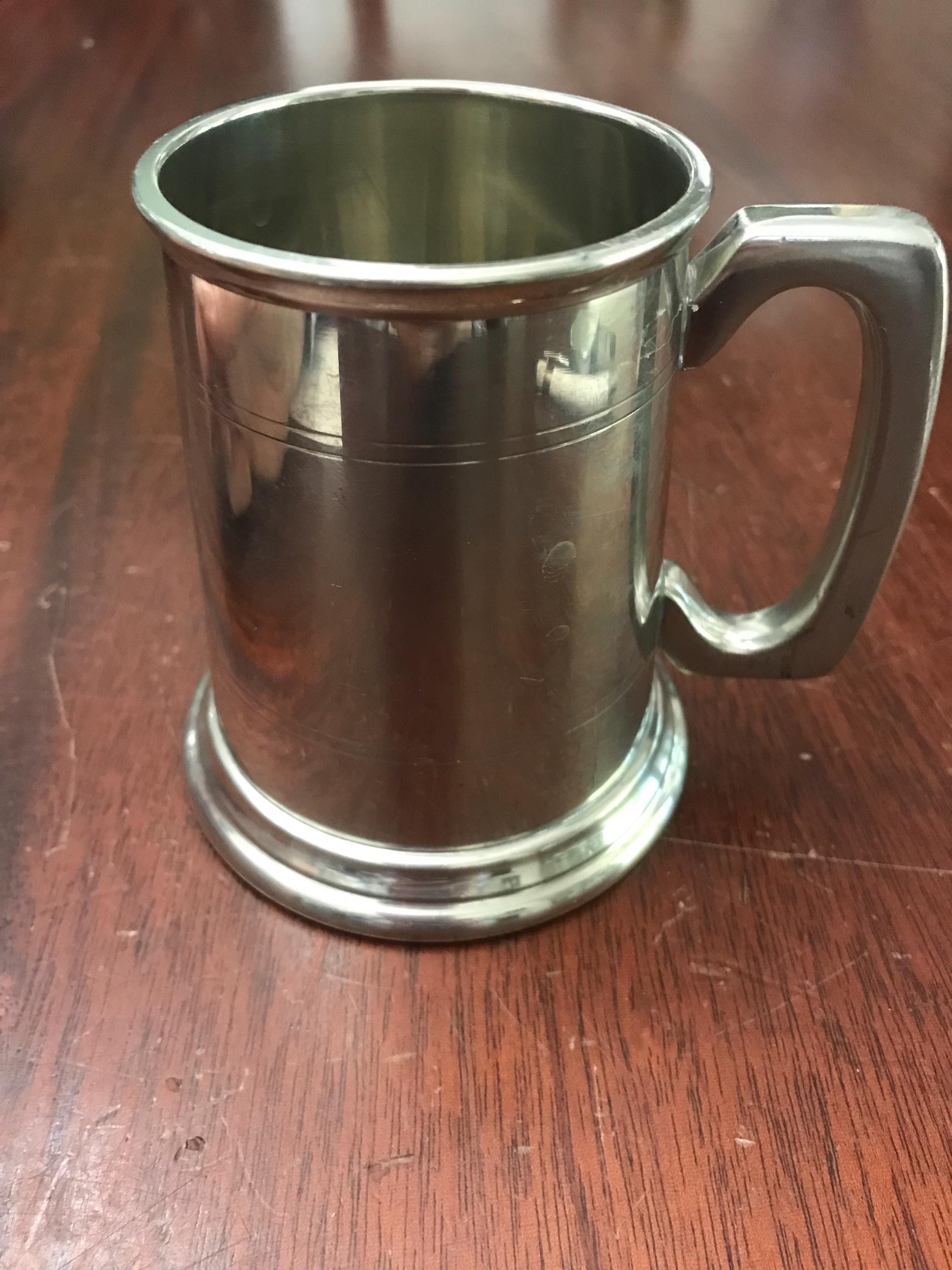 Vintage Pewter Mug - Etsy