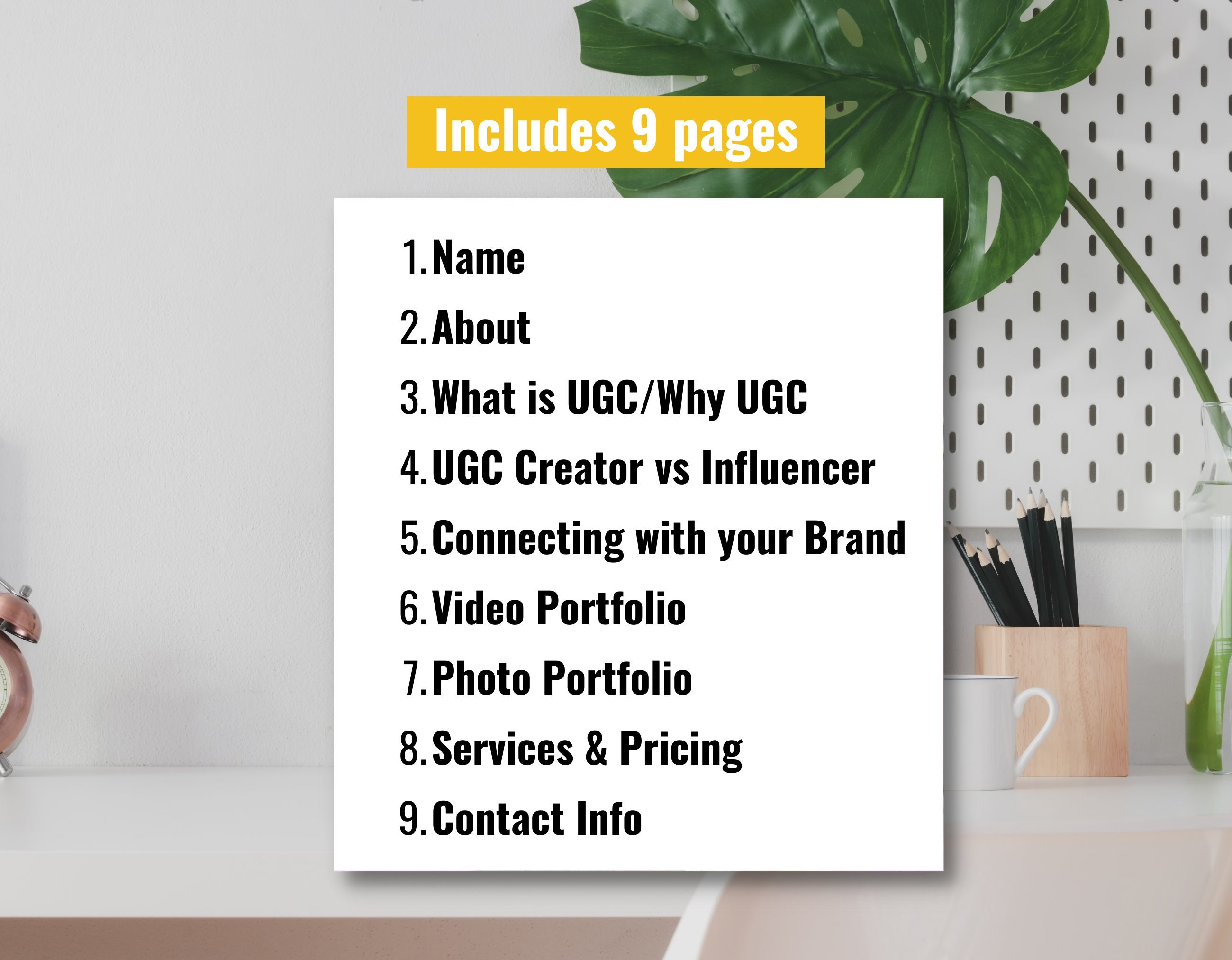 UGC Portfolio, UGC Template, UCG Creator, User Generated Content, Ugc